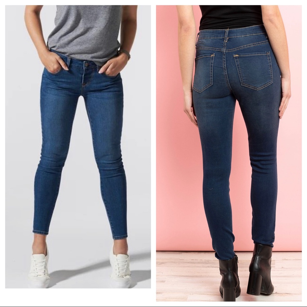 #11 Best Fitting Dark Denim Skinny Jeans - Picture 3 of 4